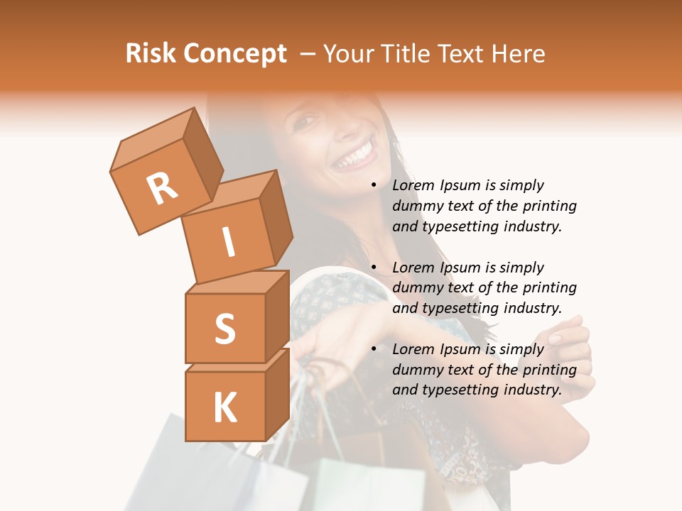 Background Hat Female PowerPoint Template