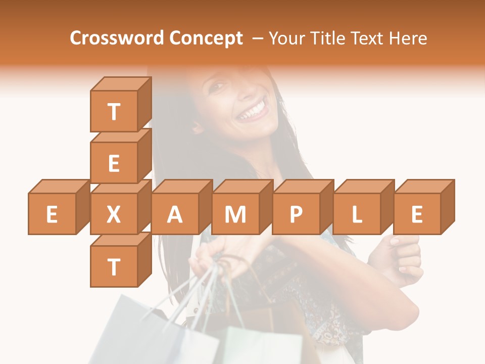 Background Hat Female PowerPoint Template