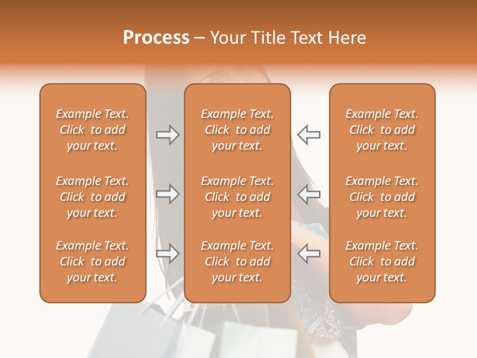Background Hat Female PowerPoint Template