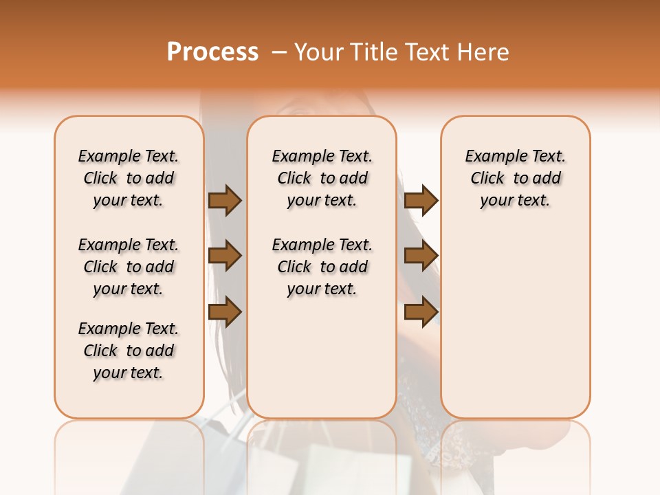 Background Hat Female PowerPoint Template