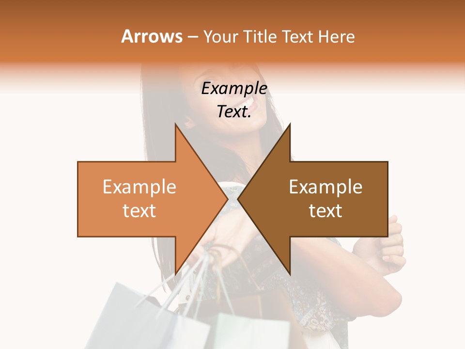 Background Hat Female PowerPoint Template