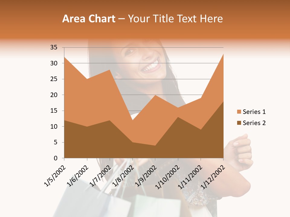 Background Hat Female PowerPoint Template