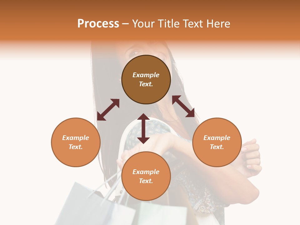 Background Hat Female PowerPoint Template