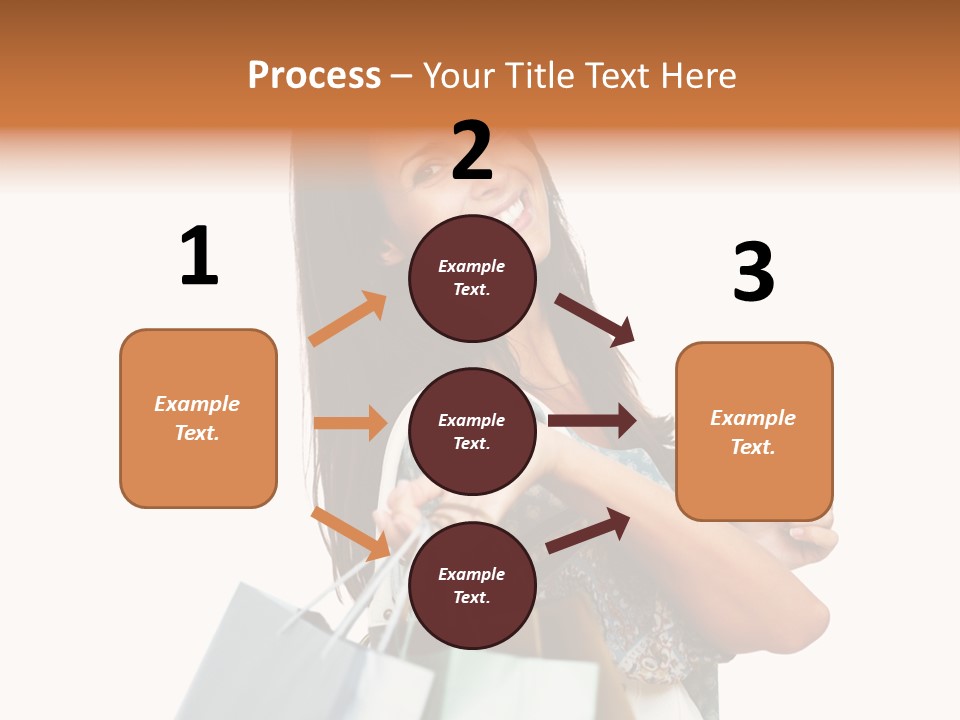 Background Hat Female PowerPoint Template