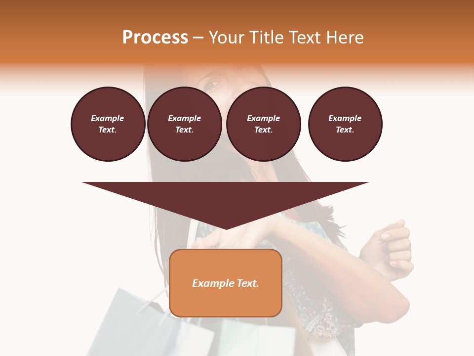 Background Hat Female PowerPoint Template