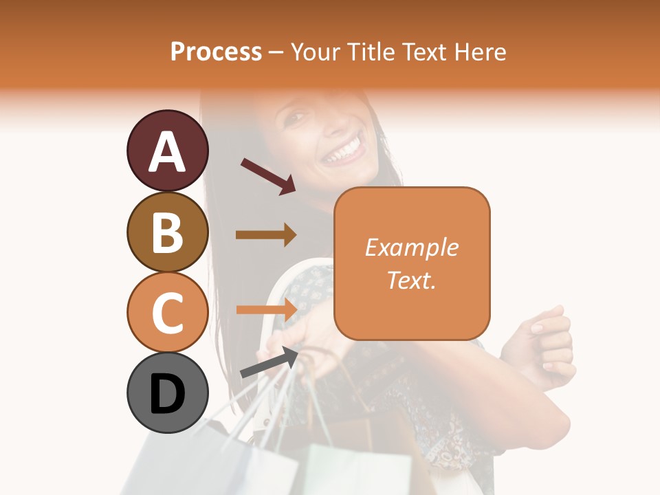 Background Hat Female PowerPoint Template