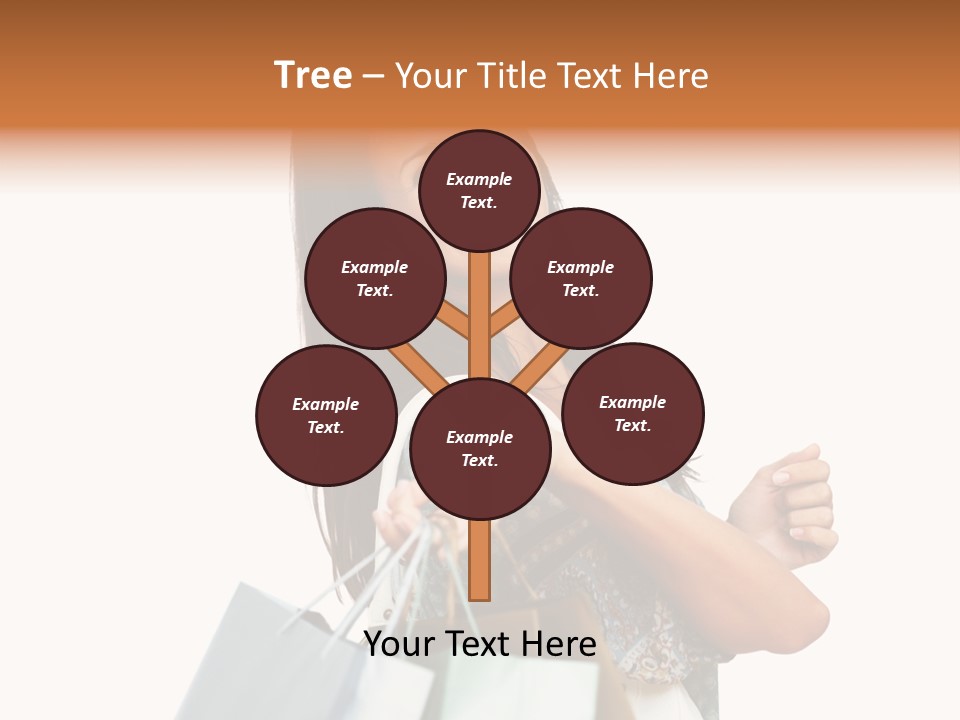 Background Hat Female PowerPoint Template