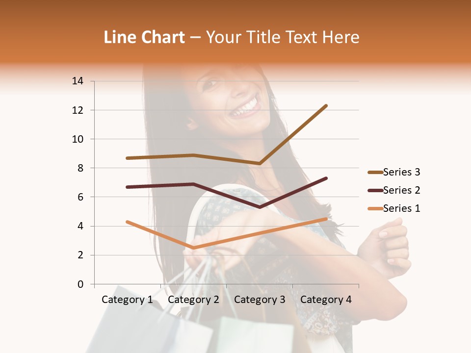 Background Hat Female PowerPoint Template