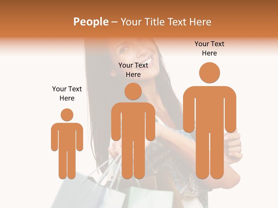 Background Hat Female PowerPoint Template