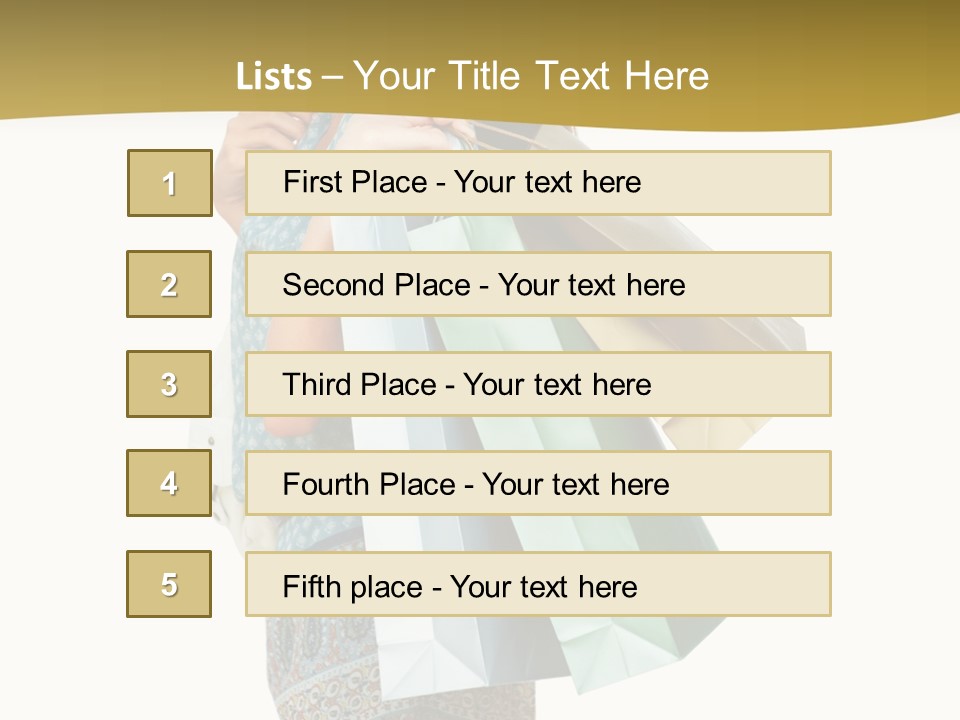 Smile Gift Sale PowerPoint Template