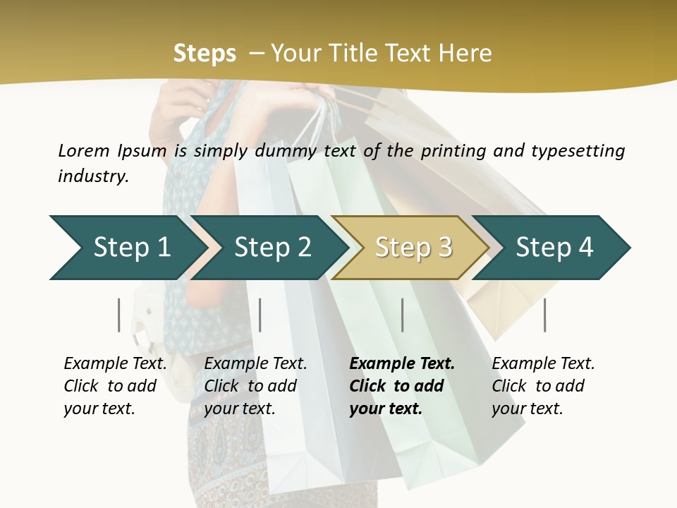 Smile Gift Sale PowerPoint Template