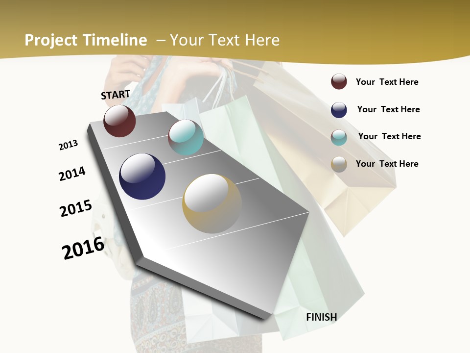 Smile Gift Sale PowerPoint Template