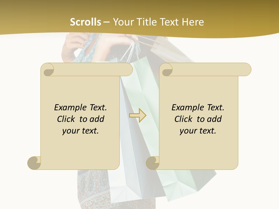 Smile Gift Sale PowerPoint Template