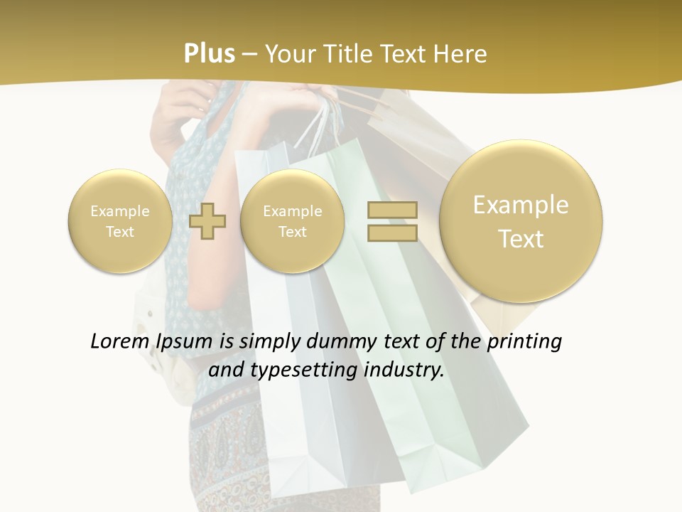 Smile Gift Sale PowerPoint Template
