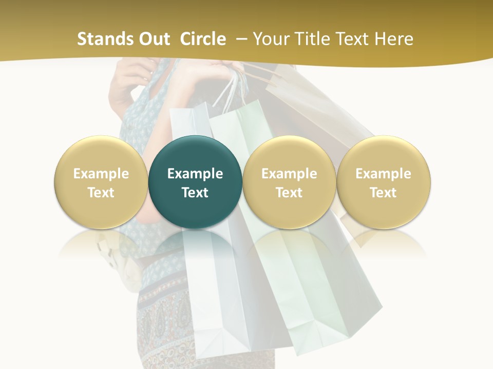 Smile Gift Sale PowerPoint Template