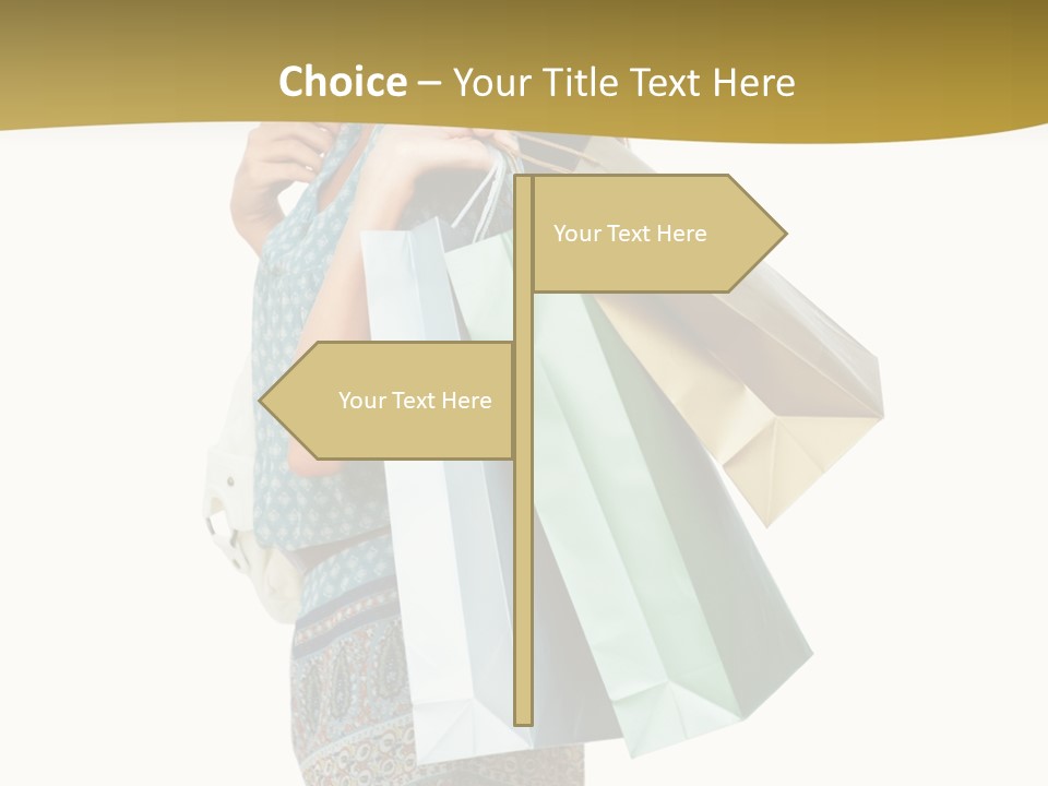 Smile Gift Sale PowerPoint Template