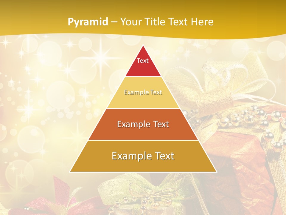 Box Gift Decoration PowerPoint Template