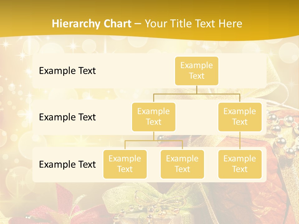 Box Gift Decoration PowerPoint Template