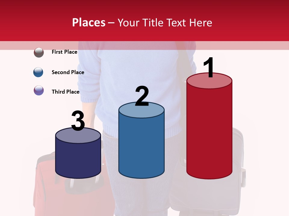 Isolated Fashion Handsome PowerPoint Template