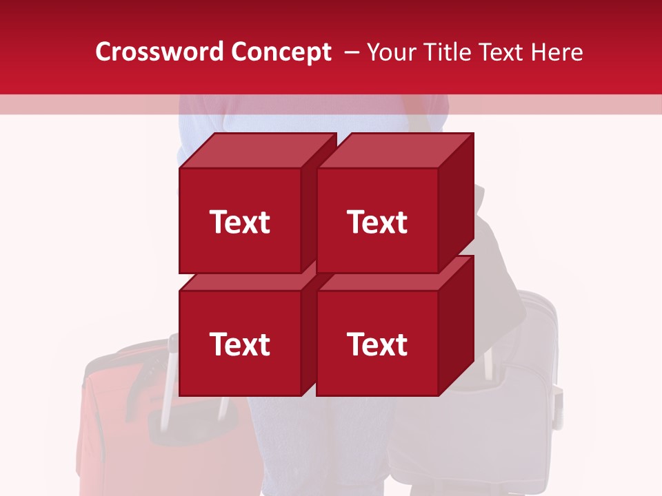 Isolated Fashion Handsome PowerPoint Template