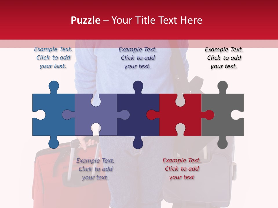 Isolated Fashion Handsome PowerPoint Template