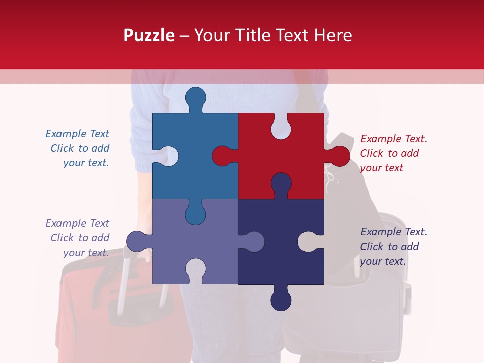 Isolated Fashion Handsome PowerPoint Template