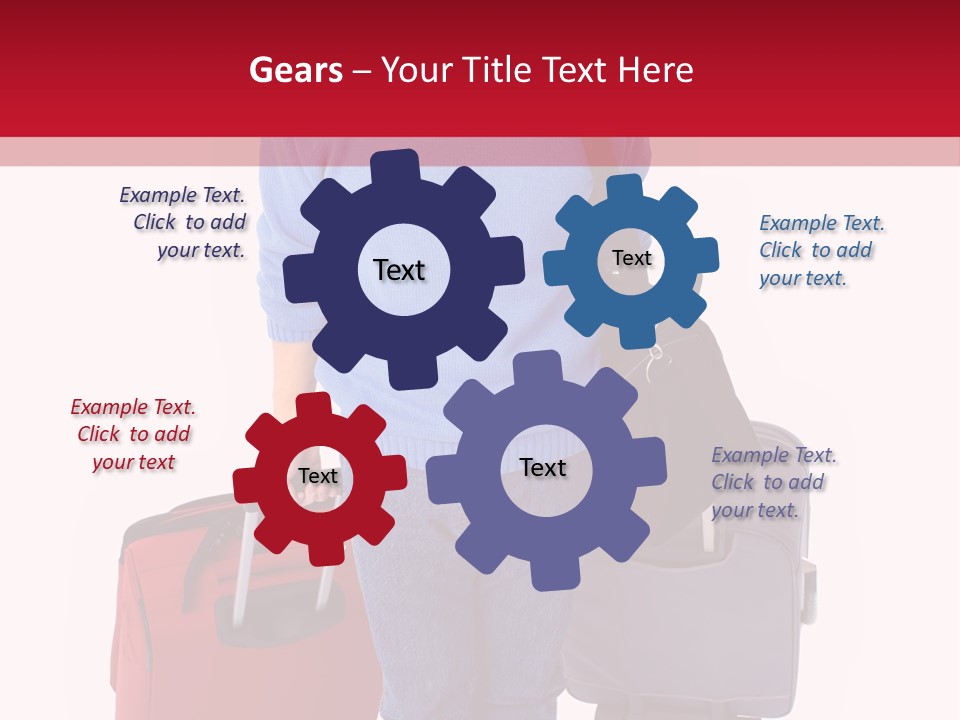 Isolated Fashion Handsome PowerPoint Template