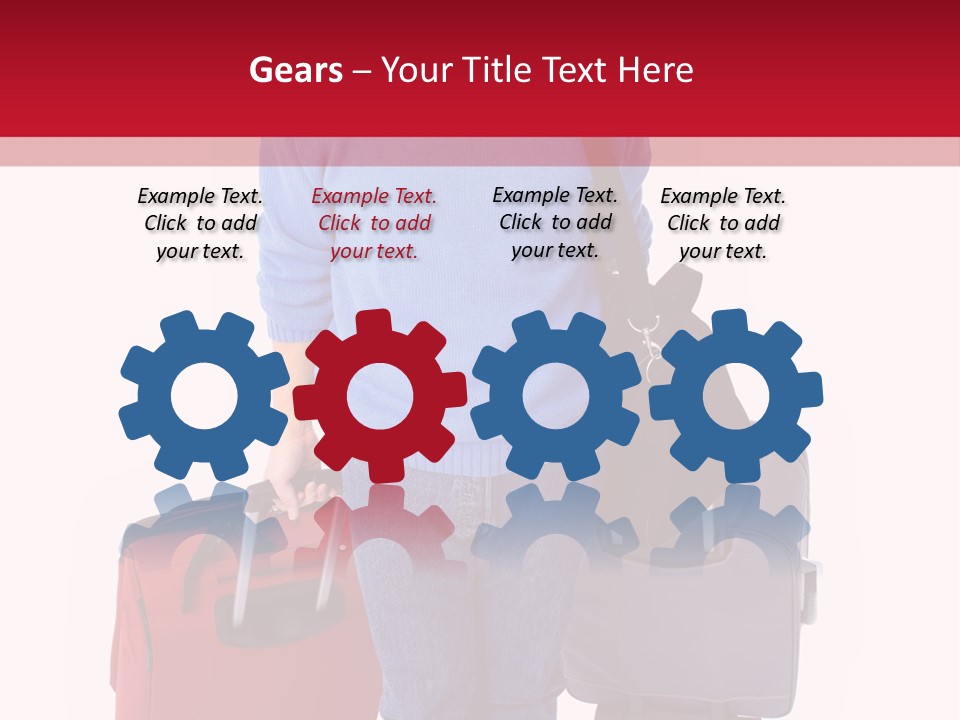 Isolated Fashion Handsome PowerPoint Template