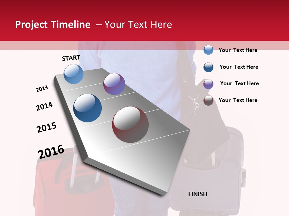 Isolated Fashion Handsome PowerPoint Template