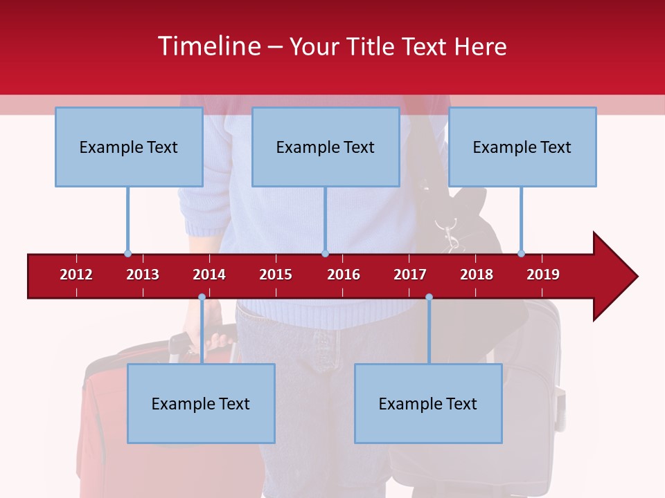 Isolated Fashion Handsome PowerPoint Template