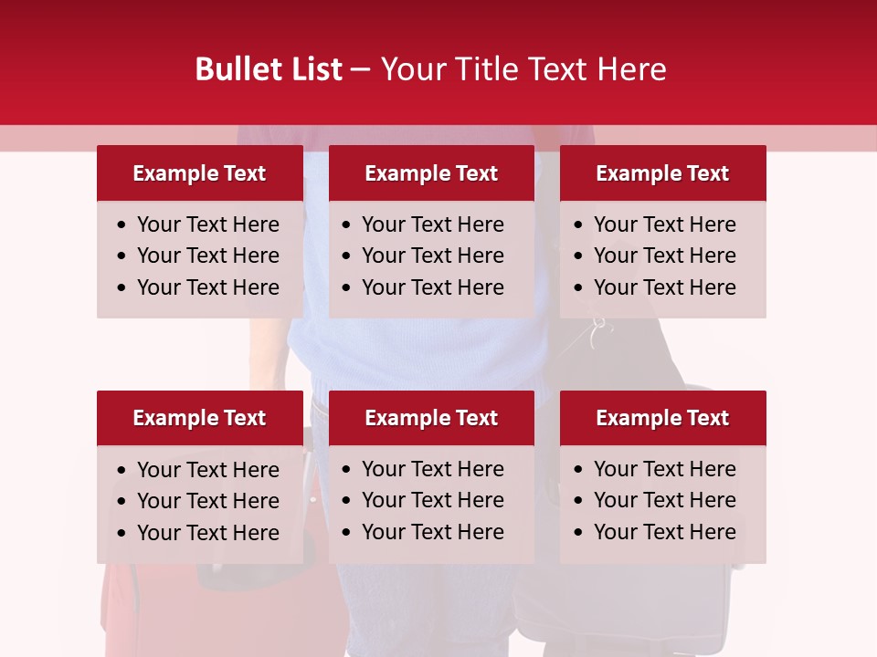 Isolated Fashion Handsome PowerPoint Template