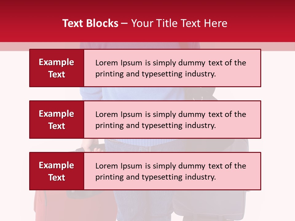 Isolated Fashion Handsome PowerPoint Template