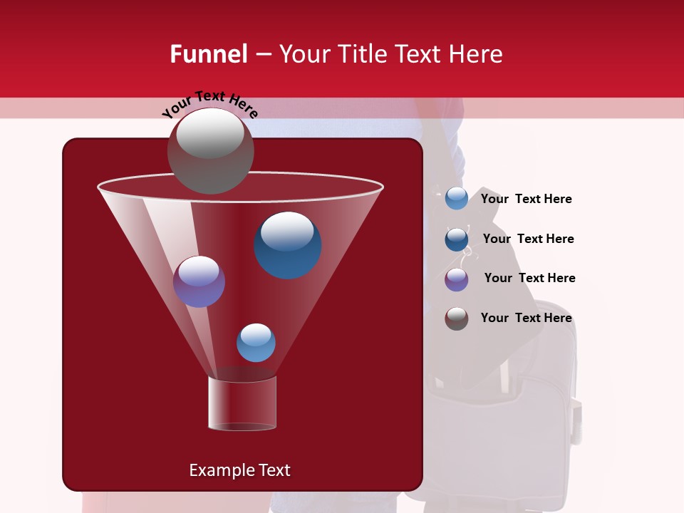 Isolated Fashion Handsome PowerPoint Template