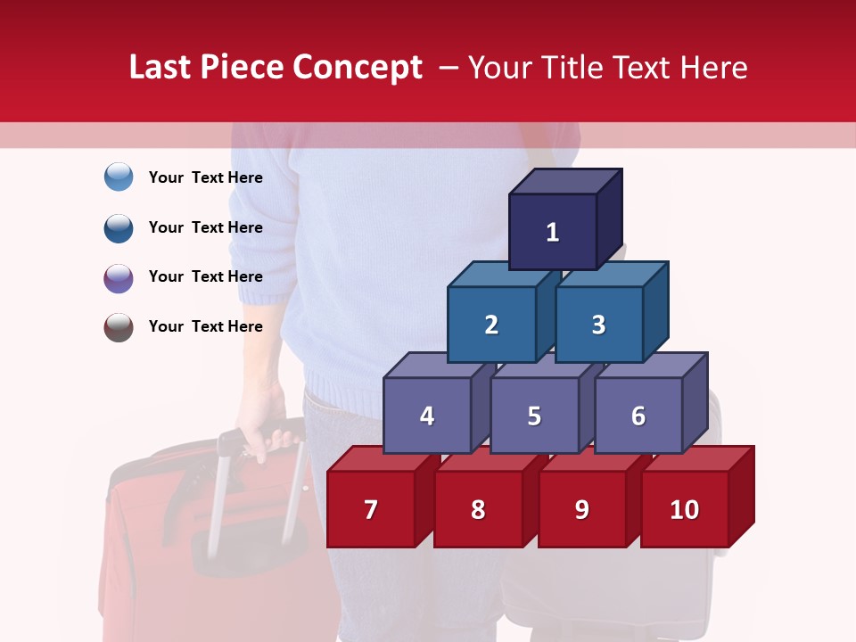 Isolated Fashion Handsome PowerPoint Template