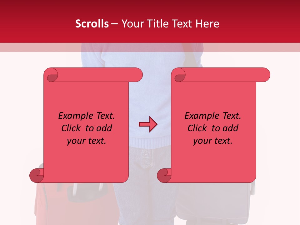 Isolated Fashion Handsome PowerPoint Template