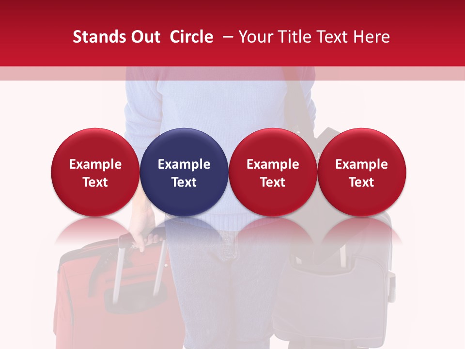 Isolated Fashion Handsome PowerPoint Template