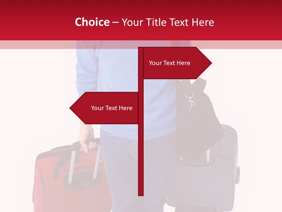 Isolated Fashion Handsome PowerPoint Template