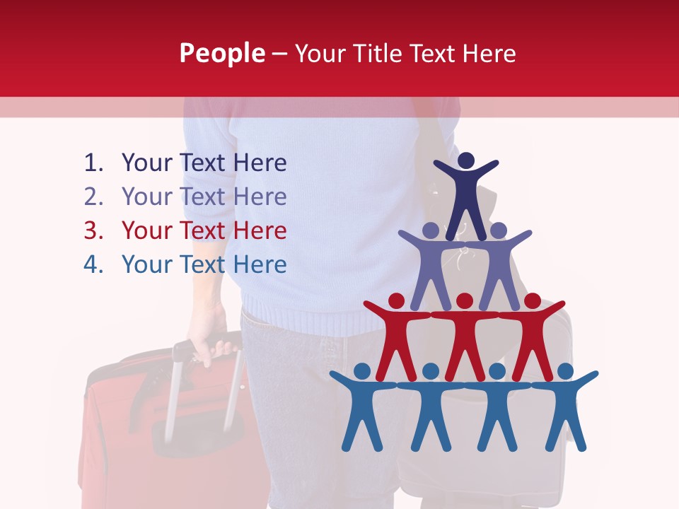 Isolated Fashion Handsome PowerPoint Template