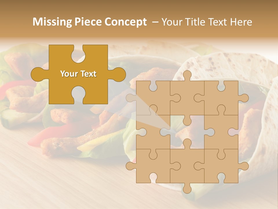 Kebob Poultry Dinner PowerPoint Template