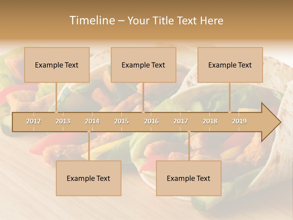 Kebob Poultry Dinner PowerPoint Template