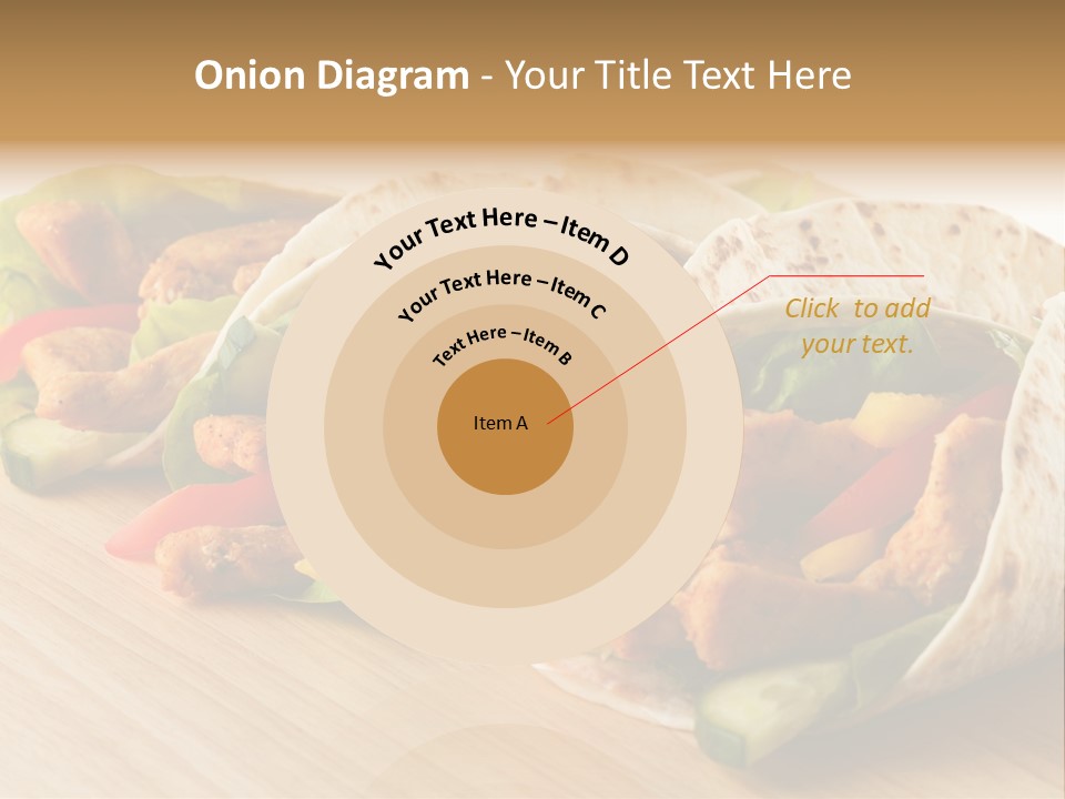 Kebob Poultry Dinner PowerPoint Template