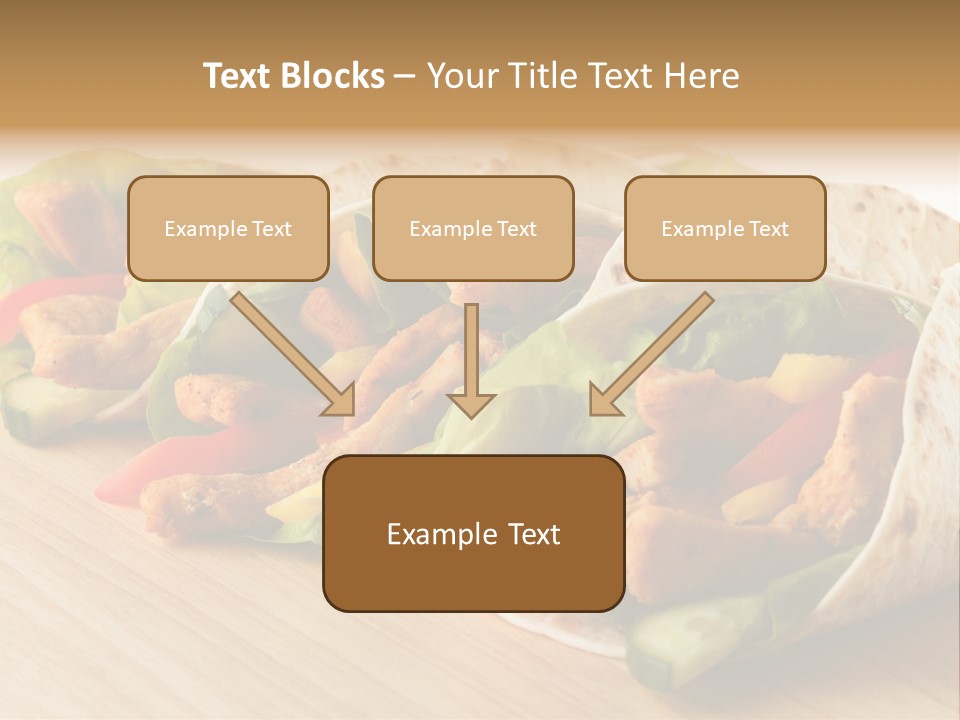 Kebob Poultry Dinner PowerPoint Template