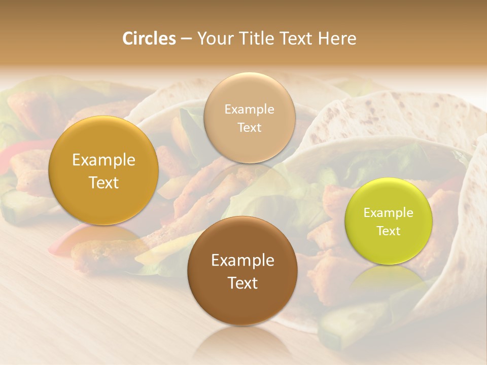 Kebob Poultry Dinner PowerPoint Template