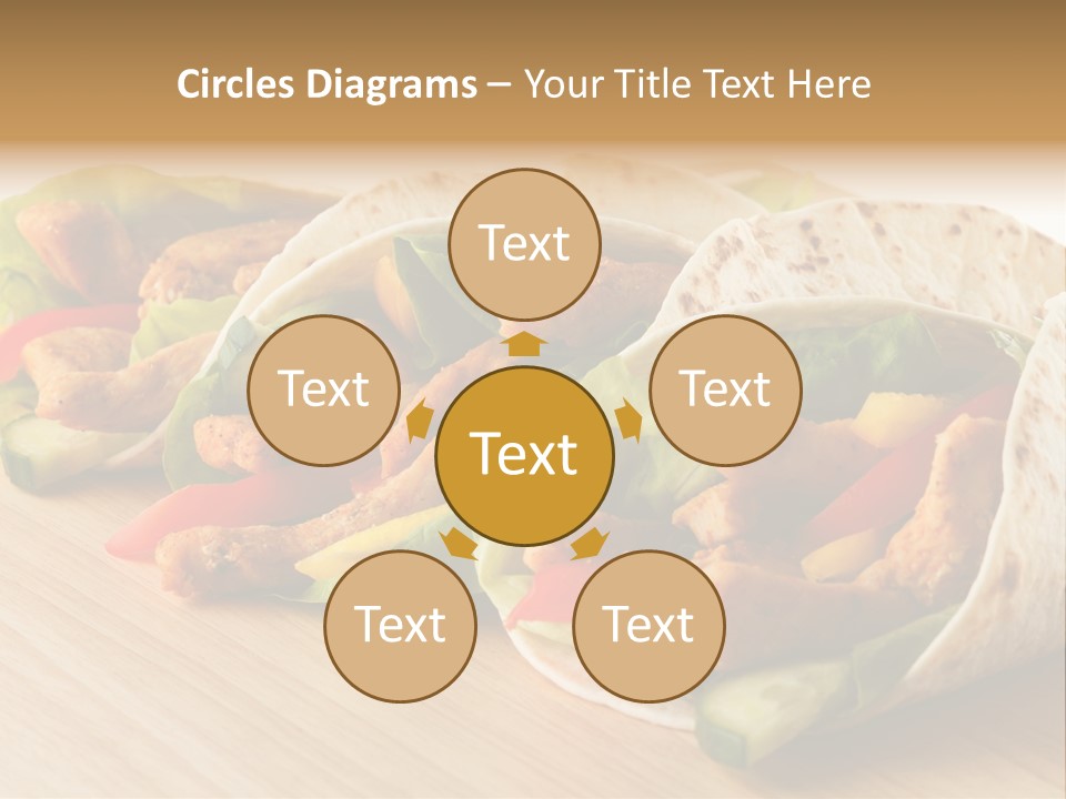 Kebob Poultry Dinner PowerPoint Template