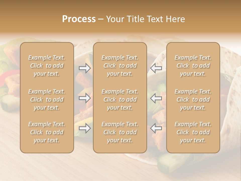 Kebob Poultry Dinner PowerPoint Template