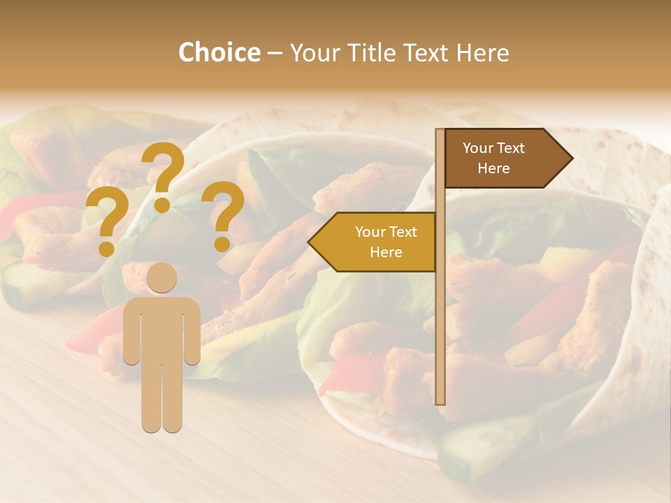 Kebob Poultry Dinner PowerPoint Template