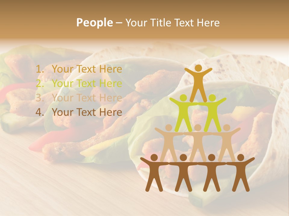 Kebob Poultry Dinner PowerPoint Template