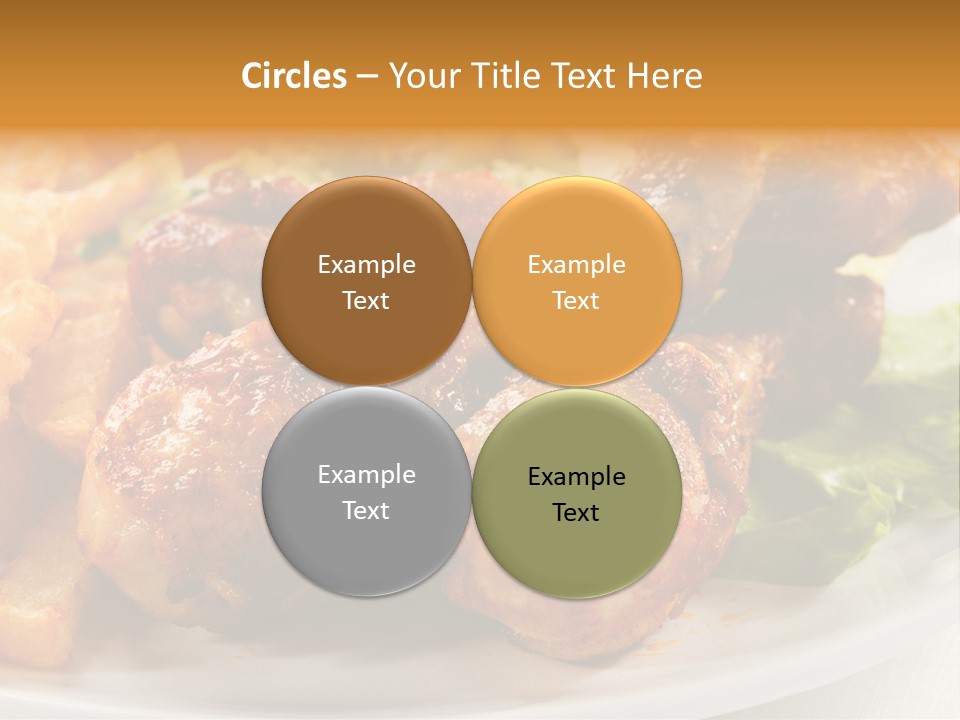 French Grill Dining PowerPoint Template