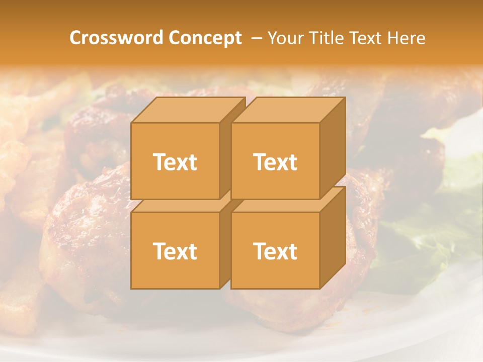 French Grill Dining PowerPoint Template