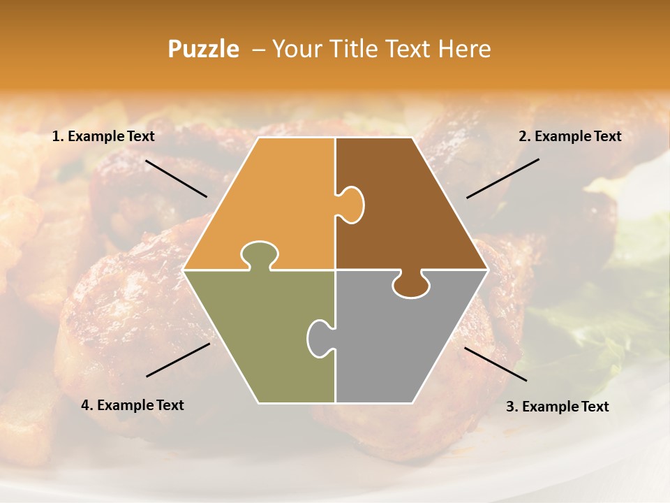 French Grill Dining PowerPoint Template